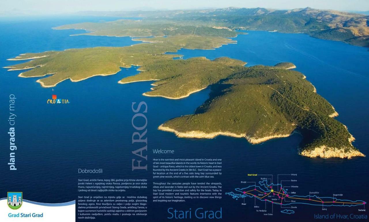 Authentico Deluxe Stari Grad Villa Stari Grad  Luaran gambar